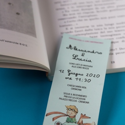 Invito Personalizzato Segnalibro